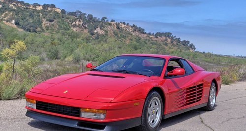 1990 Ferrari Testarossa = low miles only 864 Red $229k A vendre