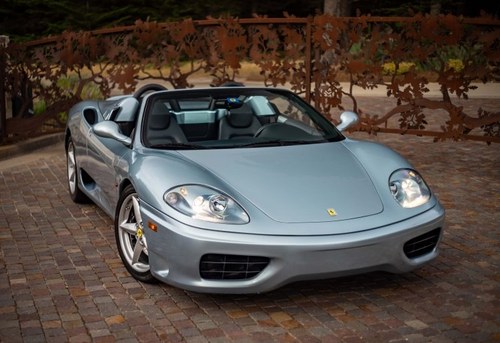 2002 Ferrari 360 Spyder = Manual Blue(~)Black $89.5k For Sale