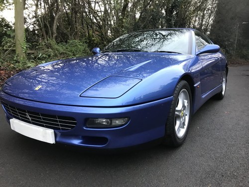 1994 rare azzurro metallic(blue)manual 456 gt SOLD