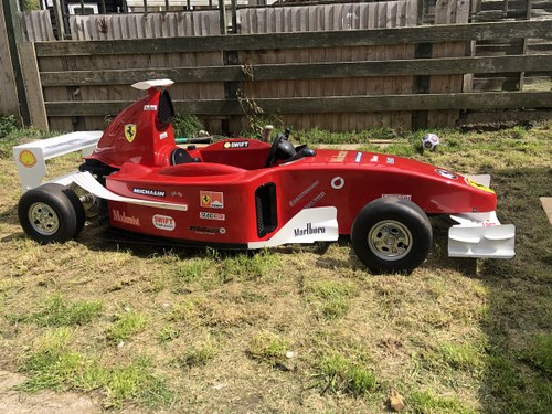 Ferrari f1 petrol child’s car totrod In vendita