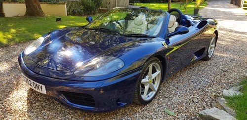 2001 Beautiful Low Miles 360 Spider F1 For Sale