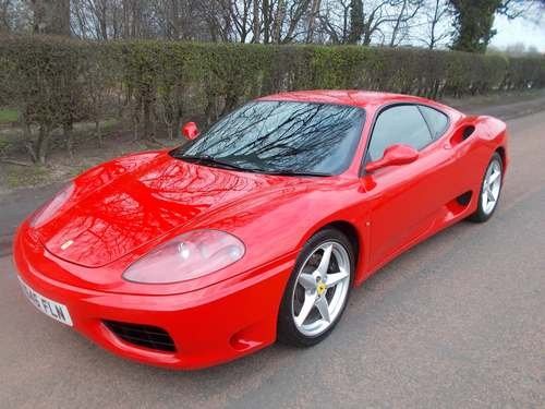 2000 Ferrari 360 Modena at Morris Leslie Auction 25th May In vendita all'asta