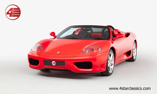 2001 Ferrari 360 Spider F1 /// FSH /// 36k Miles In vendita