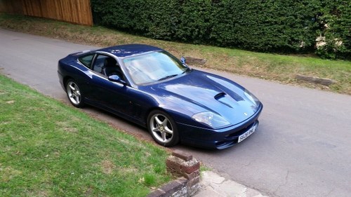 Ferrari 550 Maranello 1998   TDF Blue RHD UK Car For Sale