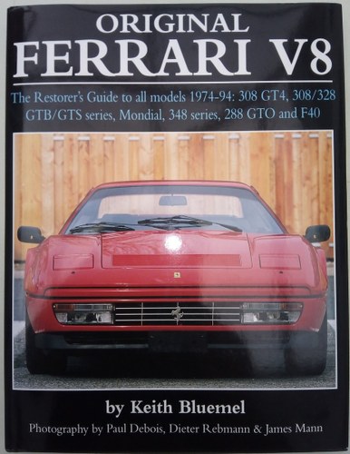 Original Ferrari V8 Restorers Guide For Sale