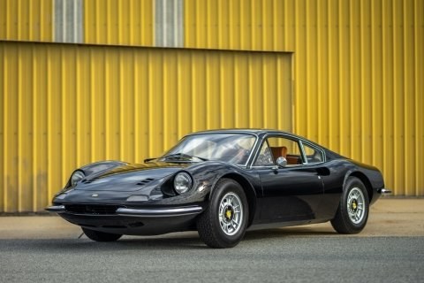 1970  Ferrari Dino 246 GT Coupe Tan(~)Daytona Inserts $360k For Sale