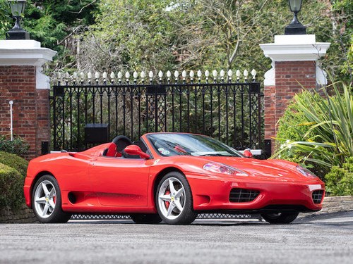 2003 FERRARI F360 SPIDER For Sale by Auction