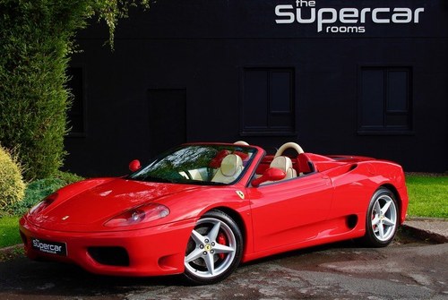 2003 Ferrari 360 Spider - 22K Miles - F1 - Scuderia Shields For Sale
