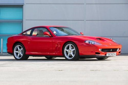 1998 Ferrari 550 Maranello Just 3445 Miles from new For Sale by Auction