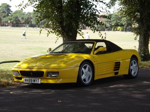 1994 Ferrari 348 Spider UK RHD Manual - 18,000 miles only !! For Sale by Auction