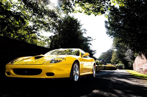 2003 Ferrari 575M ONLY YELLOW CAR FOR SALE IN THE UK In vendita