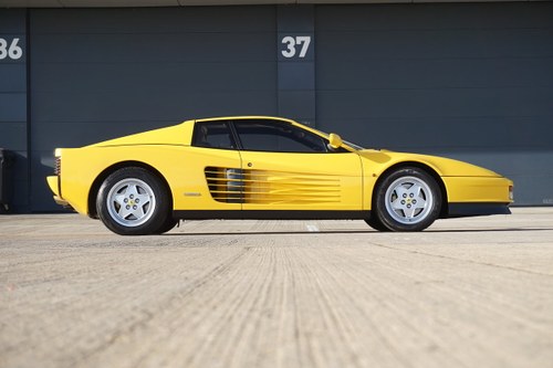 1991 Ferrari Testarossa 1 of 7 RHD in Giallo For Sale