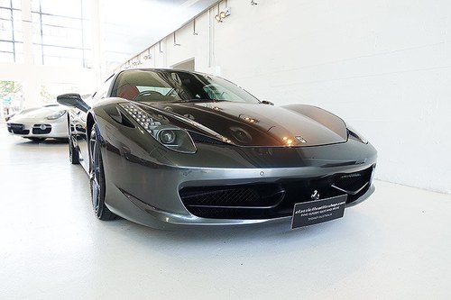 2011 AUS delivered 458 Italia, low kms, Ferrari service history SOLD