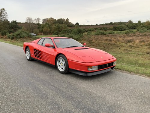 Ferrari Testarossa 1991 UK Supplied Car Immaculate In vendita