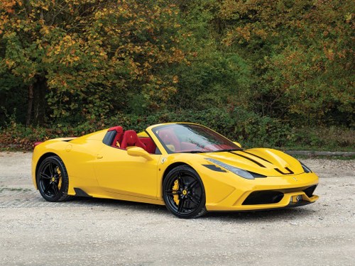 2015 Ferrari 458 Speciale A  For Sale by Auction