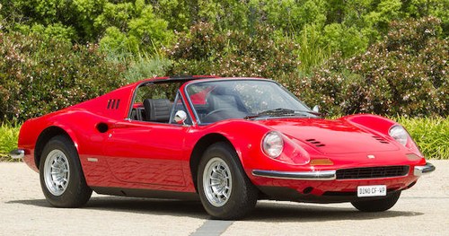 1974 Ferrari Dino 246 GT Spider For Sale by Auction