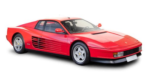 1991 Ferrari Testarossa Coupé For Sale by Auction
