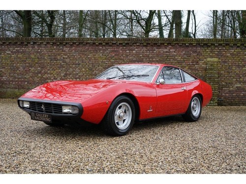 1972 Ferrari 365 GTC/4 only 505 made, European car, only 77.256 k In vendita