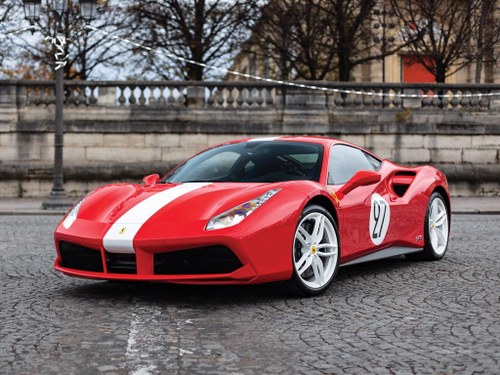 2018 Ferrari 488 GTB 70th Anniversary  In vendita all'asta