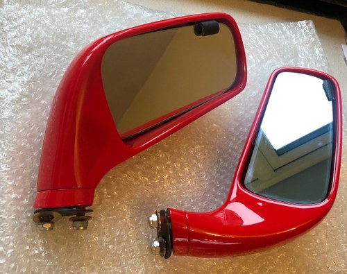 1987 Ferrari F40 Side Mirrors with Glass - 62821100 and 62821200 For Sale