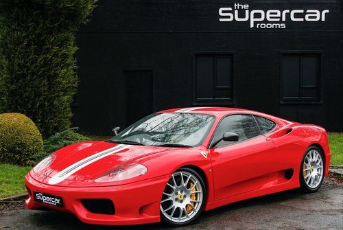 2004 Ferrari 360 Challenge Stradale - Crema Leather - 34K Miles For Sale