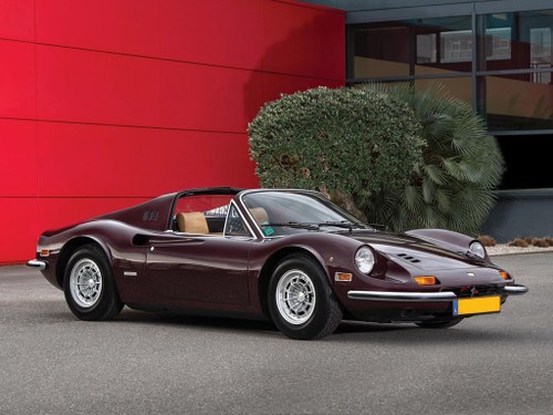 1973 Ferrari Dino 246 GTS by Scaglietti For Sale by Auction