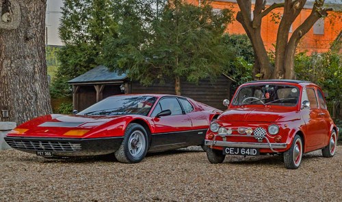 1974 Ferrari 365 GT4 BB and 1966 Fiat 500 Nuova (His & Hers) SOLD