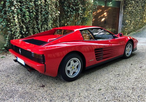 1990 As Ferrari's flagship model during the 1980s In vendita
