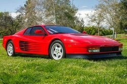 1990 Ferrari Testarossa Red(~)Tan 10k miles serviced $129.8k In vendita