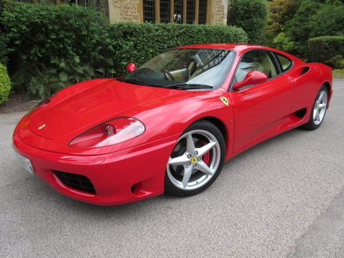 2001 SOLD-ANOTHER KEENLY REQUIRED- Ferrari 360 Modena manual In vendita