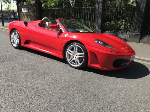 2008 FERRARI 430 SPYDER F1 For Sale by Auction