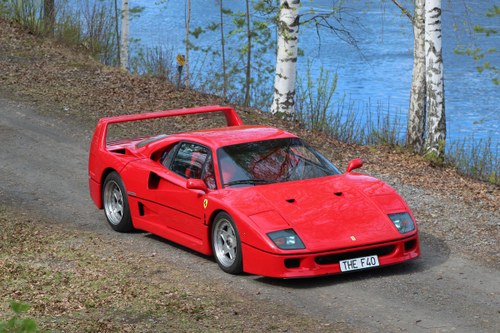 1990 Ferrari F40  For Sale by Auction