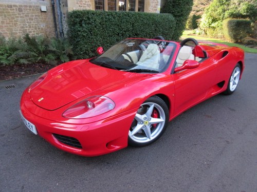 2004 SOLD-Another required Ferrari 360 manual spider For Sale
