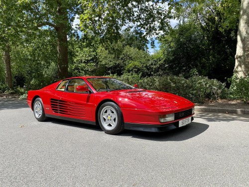 1990 Ferrari Testarossa with 26.000 miles only VERKOCHT