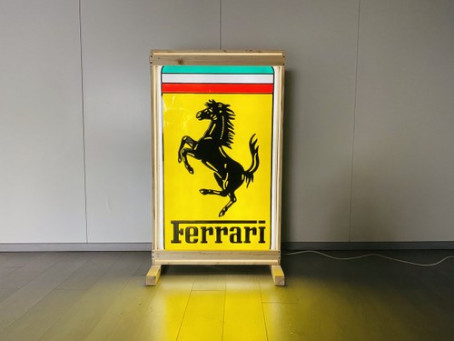 1988 Ferrari illuminated Sign Neon Modena In vendita