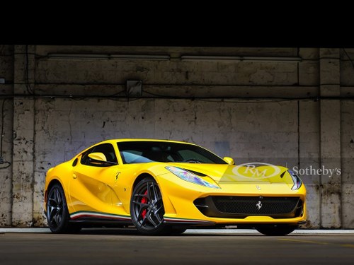 2018 Ferrari 812 Superfast Tailor Made  For Sale by Auction