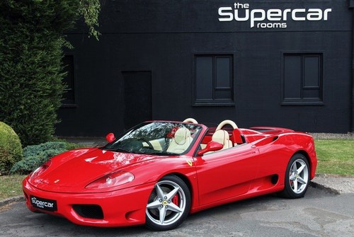 2003 Ferrari 360 Spider - 18K Miles - F1 - Challenge Grilles  In vendita
