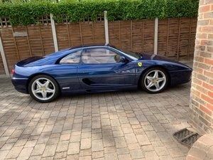 1999 Fantastic 355 GTS F1 in the Rare TDF Blue/Tan leather, FFSH For Sale
