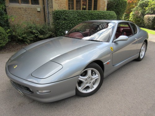 2002 SOLD -ANOTHER REQUIRED Ferrari 456 M GT six-speed manual. For Sale
