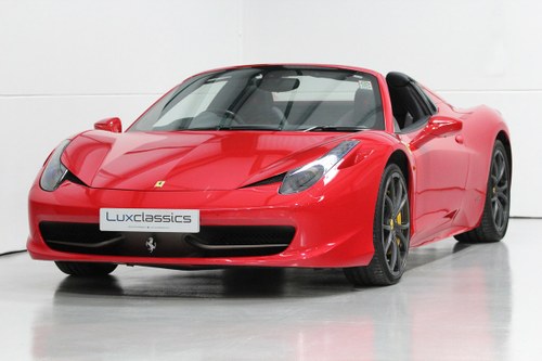 2014 WANTED Ferrari 458 Spider for consignment sale
