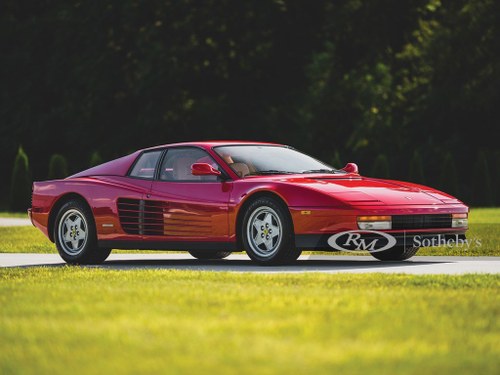 1991 Ferrari Testarossa  For Sale by Auction