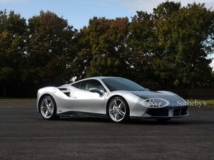 2018 Ferrari 488 GTB 70th Anniversary  For Sale by Auction