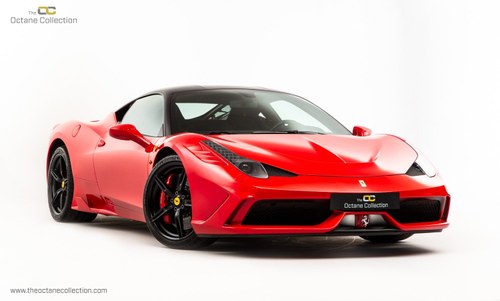 2013 FERRARI 458 SPECIALE VERKAUFT