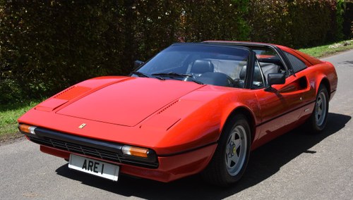 1981 FERRARI 308 GTS 1 OWNER 35 Years  history from new ! LHD For Sale