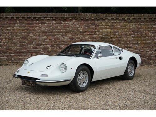 1968 Ferrari Dino 206 GT fully restored, Matching Number and Colo In vendita