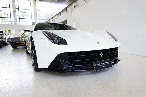 2013 F12 in Bianco Avus, excellent service history, very low kms SOLD