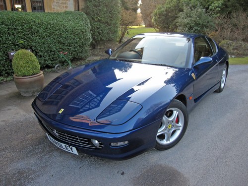 2001 SOLD-Another required Ferrari 456 M GTAutomatic -One of 35 In vendita