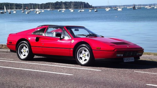 1988 FERRARI 328 GTS LHD TARGA TOP SOLD