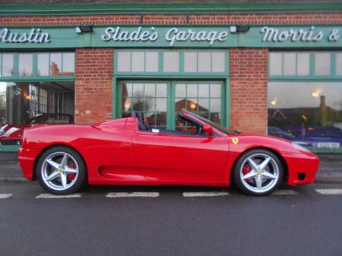 2001 Ferrari 360 Spider F1 In vendita