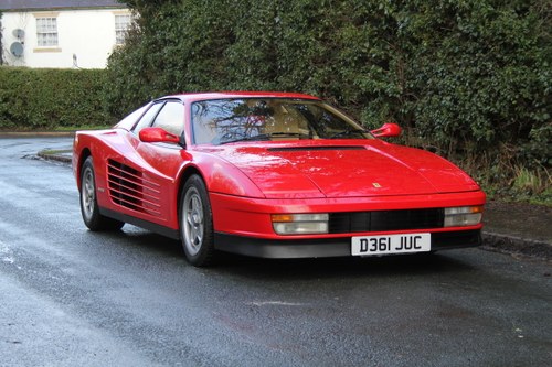 1987 Ferrari Testrossa, UK RHD Italian Supercar Icon For Sale